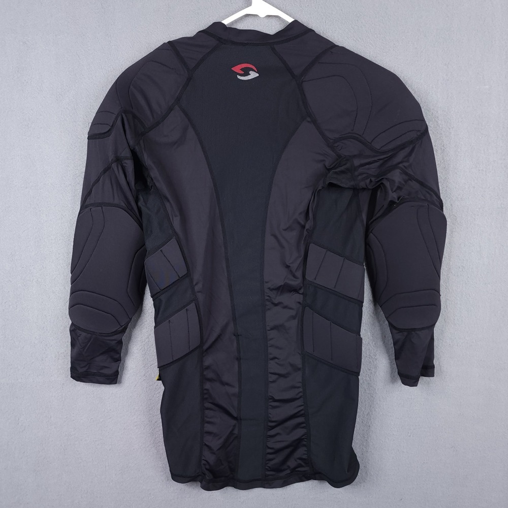 Storelli BodyShield Goalkeeper Padded Undershirt Mens Medium Black Soccer Impact - Picture 7 of 10